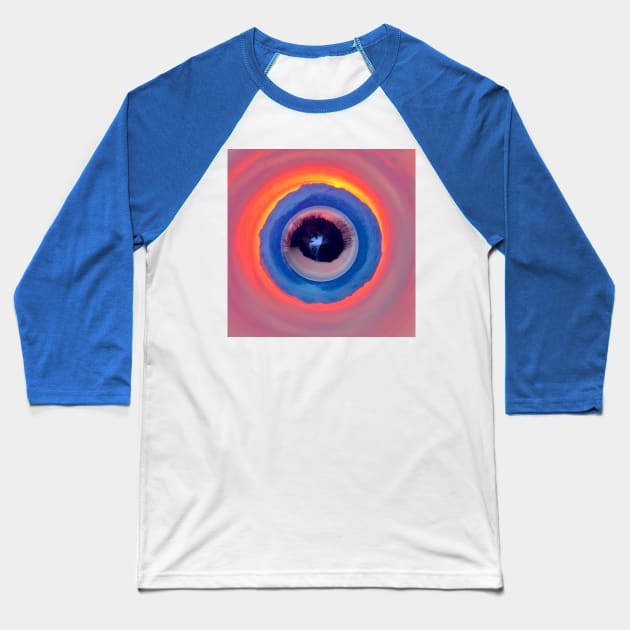 Sunrise Baseball T-Shirt by TURNerd
